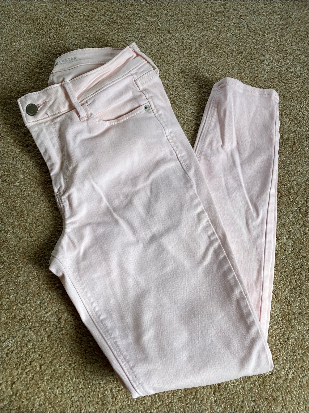 Old Navy Light Pink Women's Skinny Jeans